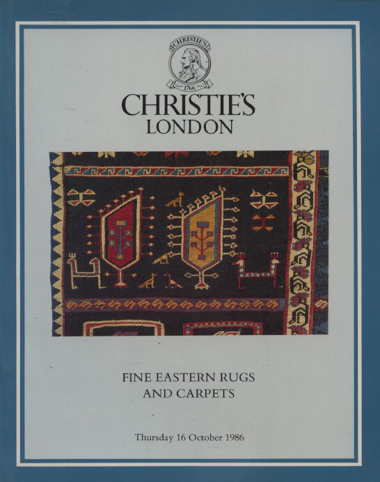 Christies October 1986 Fine Eastern Textiles, Rugs and Carpets