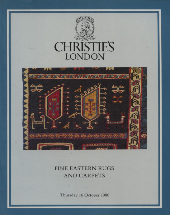 Christies October 1986 Fine Eastern Textiles, Rugs and Carpets (Digital only)