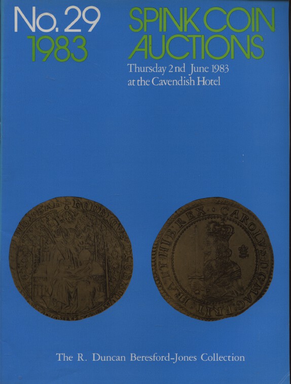 Spink June 1983 Beresford-Jones Collection English Hammered Gold Coins