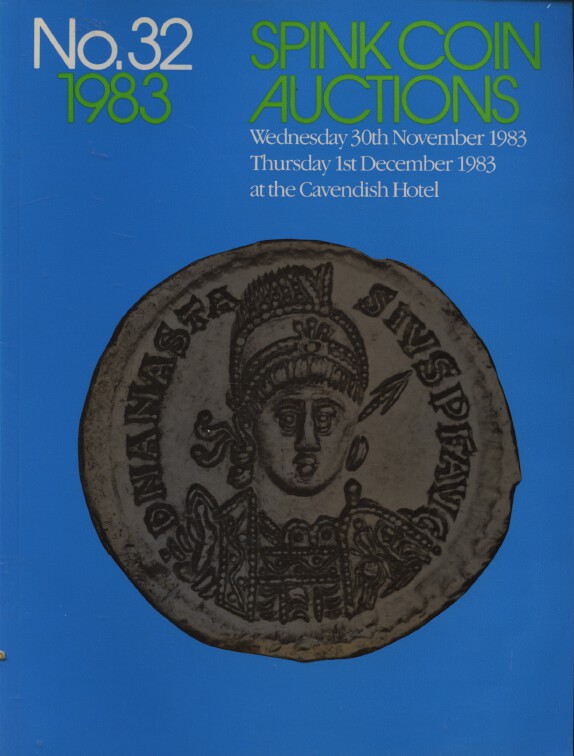 Spink Dec 1983 Ancient Greek, Roman & Byzantine Coins, Medals, Coins of World