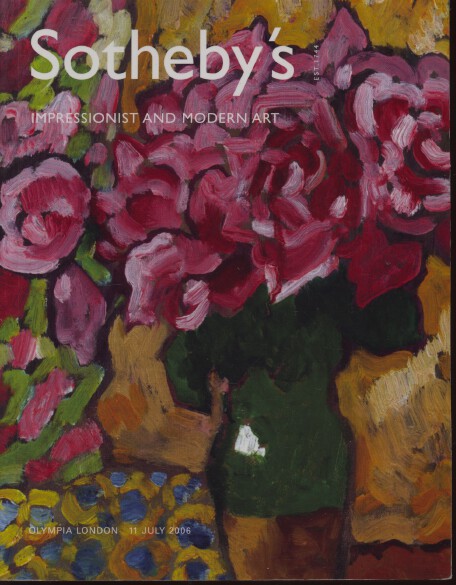 Sothebys July 2006 Impressionist and Modern Art
