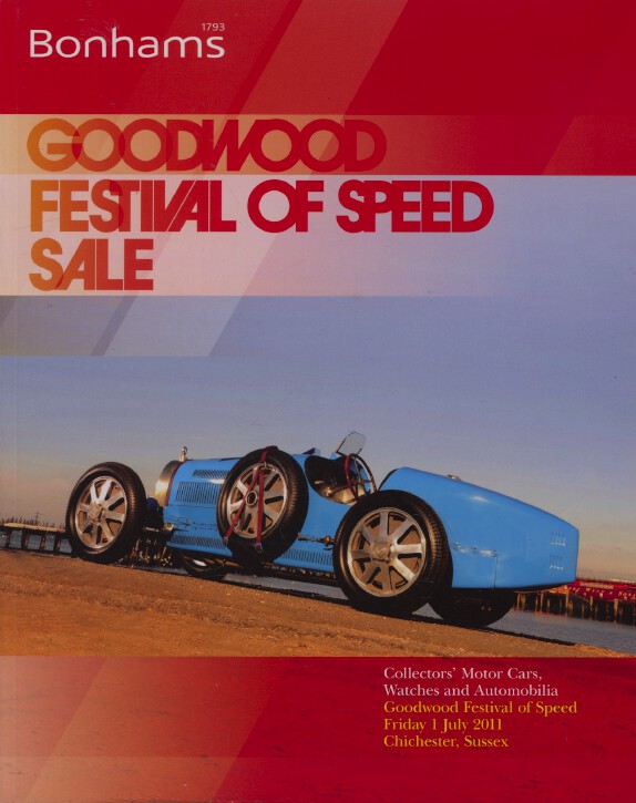 Bonhams July 2011 Collectors' Motor Cars, Watches and Automobilia (Digital only)