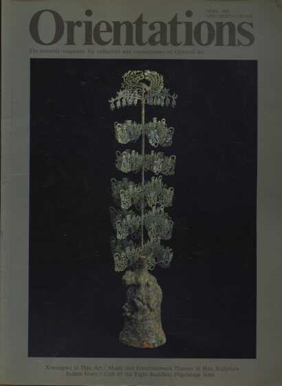 Orientations 1987 Xiwangmu in Han Art, Indian Ivory