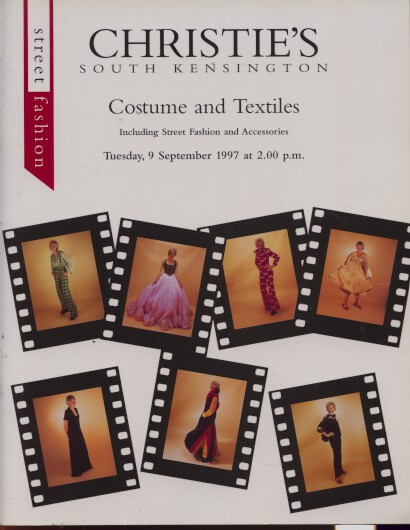 Christies 1997 Costume & Textiles including Street Fashion - Click Image to Close