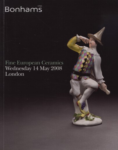 Bonhams 2008 Fine European Ceramics - Click Image to Close