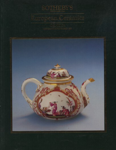 Sothebys 1987 European Ceramics - Click Image to Close