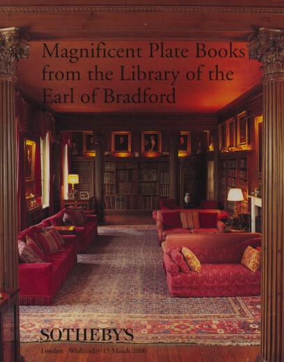Sothebys 2000 Magnificent Plate Books - Earl of Bradford library