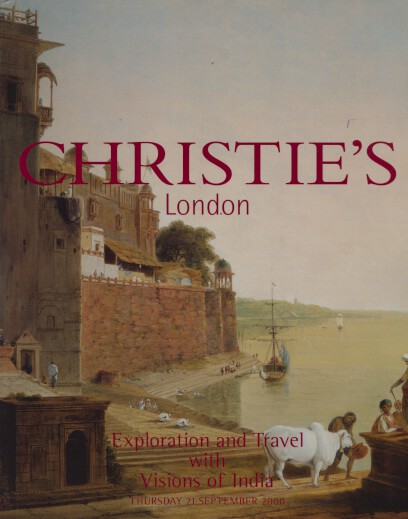 Christies 2000 Exploration & Travel with Visions of India