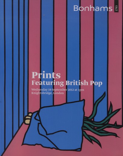 Bonhams 2012 Prints Featuring British Pop (Digital only)