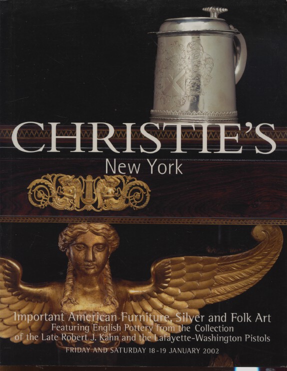 Christies 2002 Important American Furniture inc. Kahn Collection