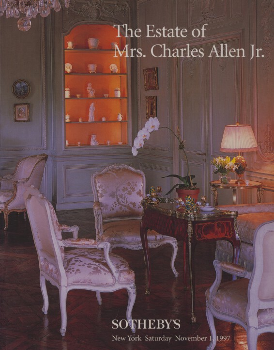Sothebys 1997 The Estate of Mrs. Charles Allen Jr.