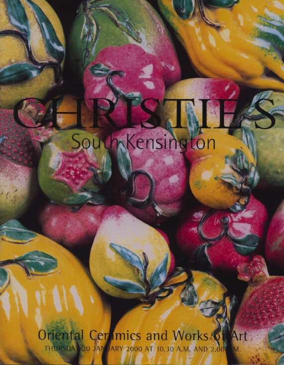 Christies January 2000 Oriental Ceramics and Works of Art - Click Image to Close