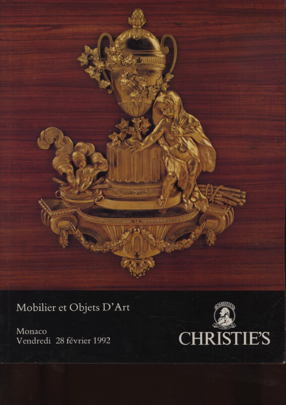 Christies 1992 French Furniture & Works of Art