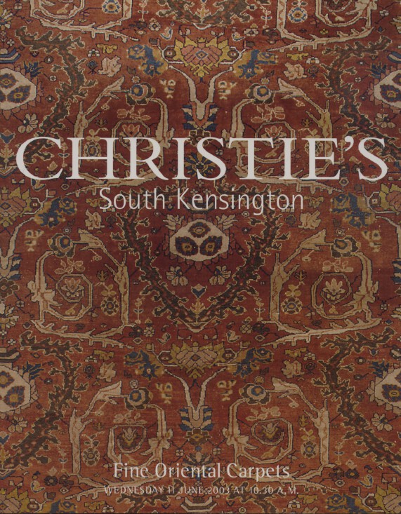 Christies 2003 Fine Oriental Carpets