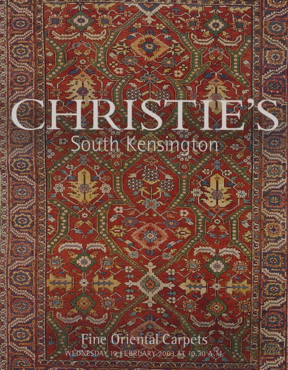Christies February 2003 Fine Oriental Carpets - Click Image to Close