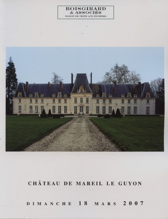 Boisgirard 2007 Chateau de Mareil Le Guyon - Click Image to Close