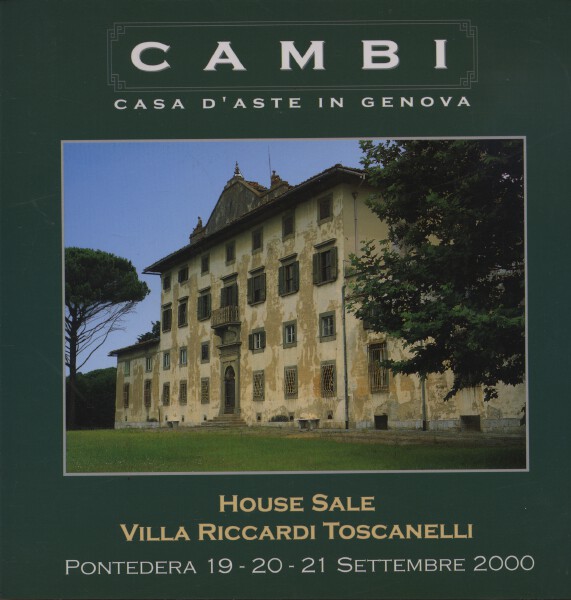 Cambi 2000 House Sale Villa Riccardi Toscanelli